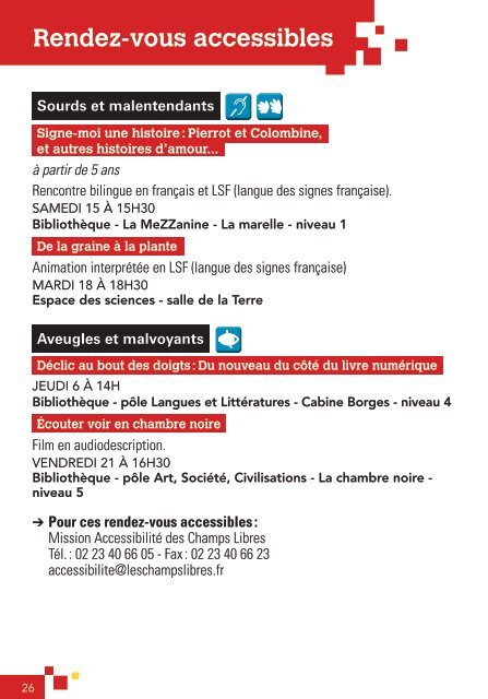 le programme de juin 2013 au format PDF - Les Champs Libres