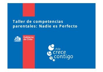 Nadie es Perfecto - Chile Crece Contigo