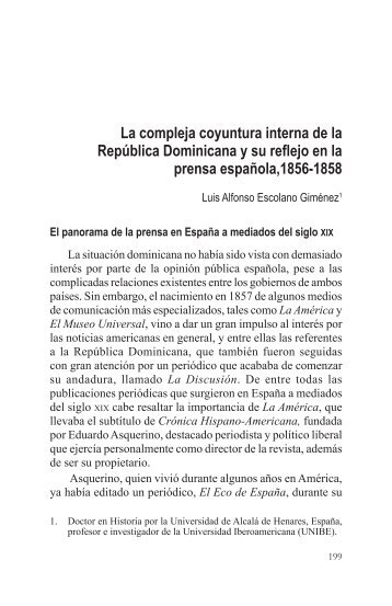 La compleja coyuntura interna de la República Dominicana y su ...