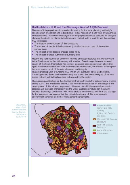 Using Historic Landscape Characterisation