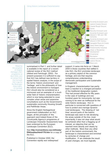 Using Historic Landscape Characterisation