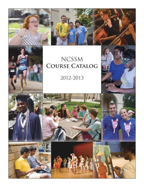 NCSSM COURSE CAtAlOG - North Carolina School of Science and ...