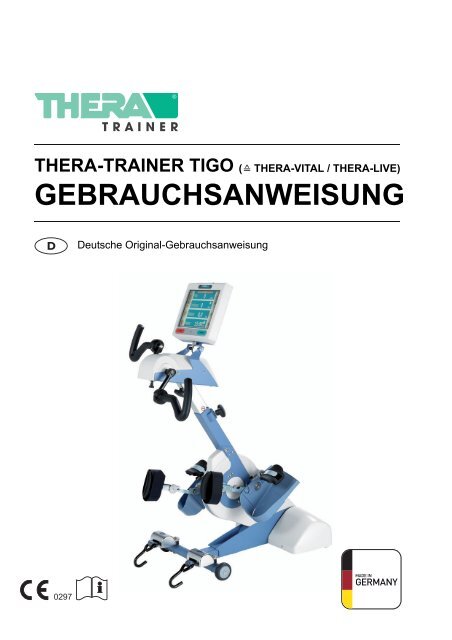 Gebrauchsanweisung THERA-Trainer tigo