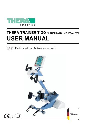 Manual THERA-Trainer tigo