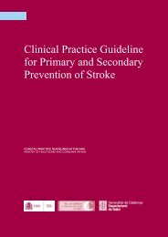 Clinical Practice Guideline For Primary And Secondary Prevention Of