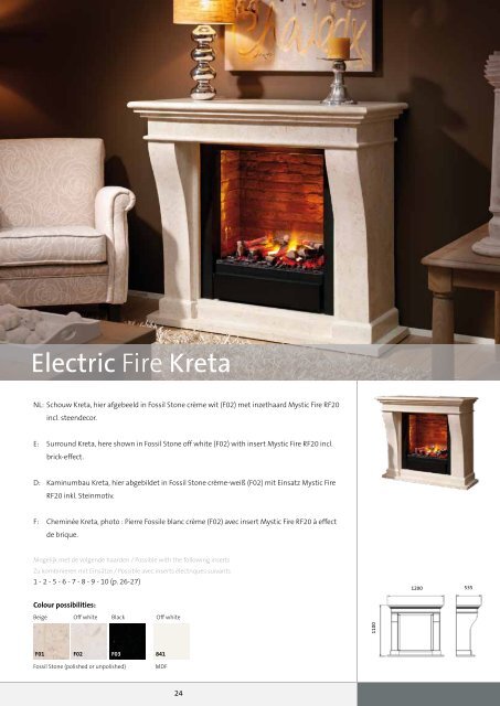 Brochure Rubyfires Electric Fire - UwKachel