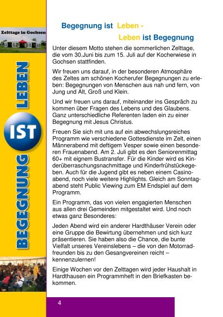 Gemeindebrief FrÃ¼hjahr 2012 - Evangelische Kirchengemeinde ...