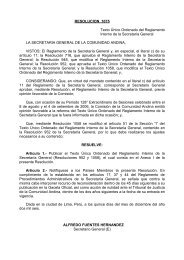 texto Ãºnico ordenado del reglamento interno de la secretarÃ­a general