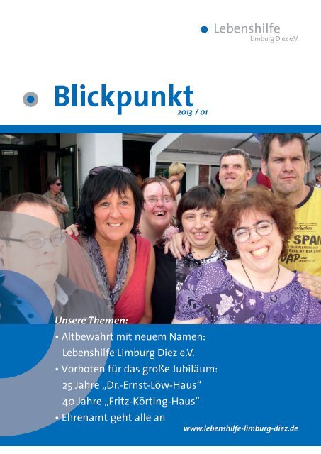 Zum Blickpunkt - Lebenshilfe Limburg Diez