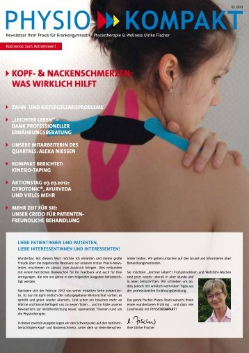 KOPF- & NACKENSCHMERZEN: WAS WIRKLICH HILFT