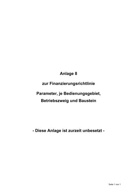 Richtlinie zur Finanzierung des ÖSPV im Verkehrsverbund Rhein ...