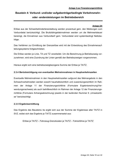 Richtlinie zur Finanzierung des ÖSPV im Verkehrsverbund Rhein ...