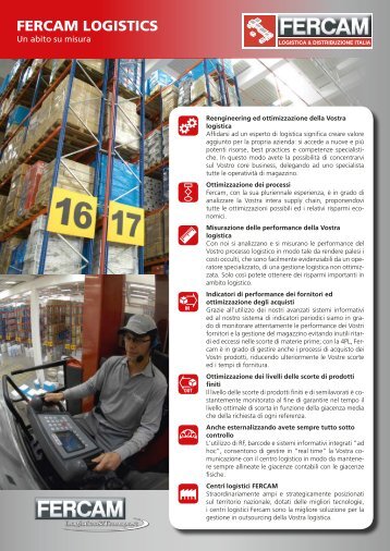 Vantaggi Logistica - Fercam Logistics