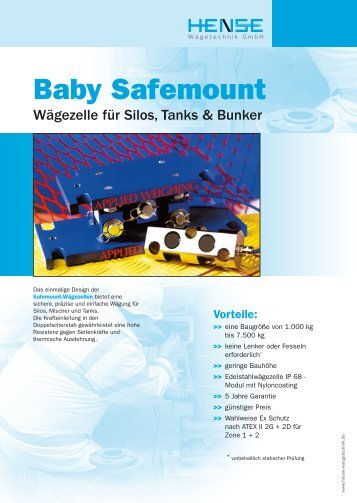 Baby Safemount - Hense Wägetechnik GmbH