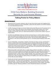 Download Talking Points for Policy Makers - Women's Funding ...