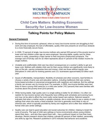 talking points template word