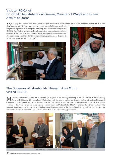 IRCICA Newsletter, issue 82-83