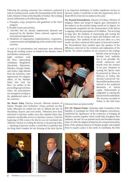 IRCICA Newsletter, issue 82-83