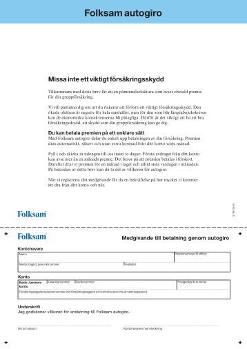 autogiro folksam autogiro folksam