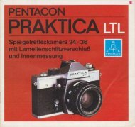 Praktica LTL - VEB Pentacon Dresden (deu) - Photographica