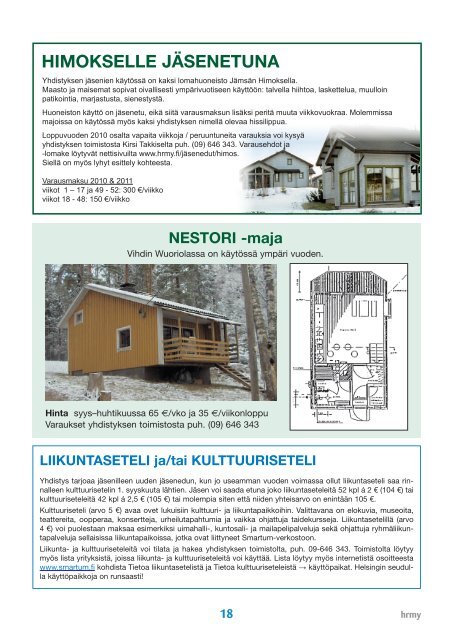 Yhdistyksen jÃ¤senlehti 9/10, PDF tiedosto - Helsingin ...