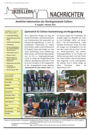 Zeillerner Nachrichten Oktober 2012.pub - Marktgemeinde Zeillern