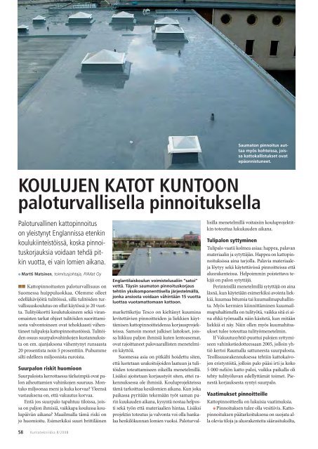 Lataa (pdf) - Kuntatekniikka