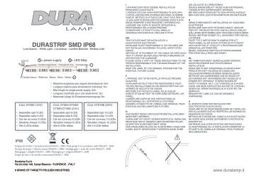 DURASTRIP SMD IP68 - Duralamp