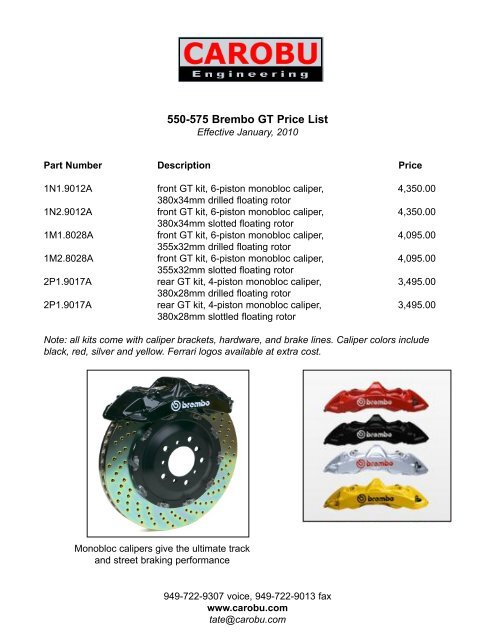 Target price deals brembo