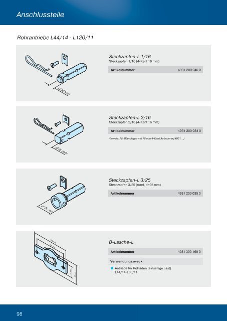 Wickelwellen ab ÃƒÂ˜ 50 mm - Becker-Antriebe - Home