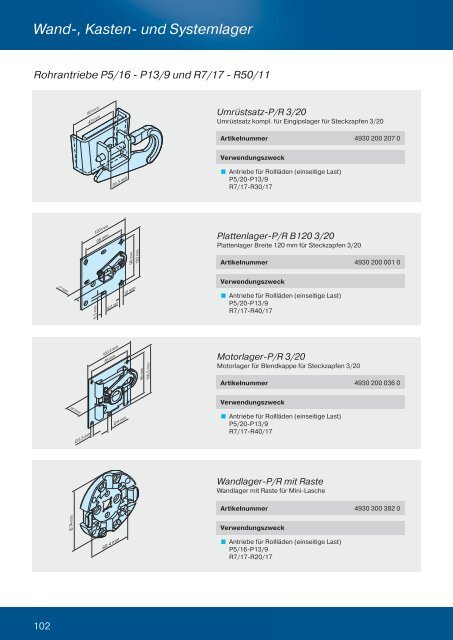 Wickelwellen ab ÃƒÂ˜ 50 mm - Becker-Antriebe - Home