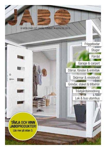 jabo produktkatalog 2013 - Bygghemma
