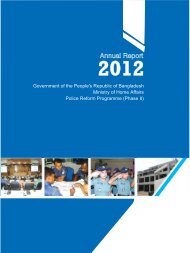 Annual Report - Police Reform Programme