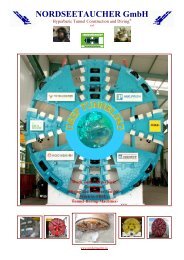 Diving and Compressed Air Work in Tunnel-Boring-Machines (TBM's)