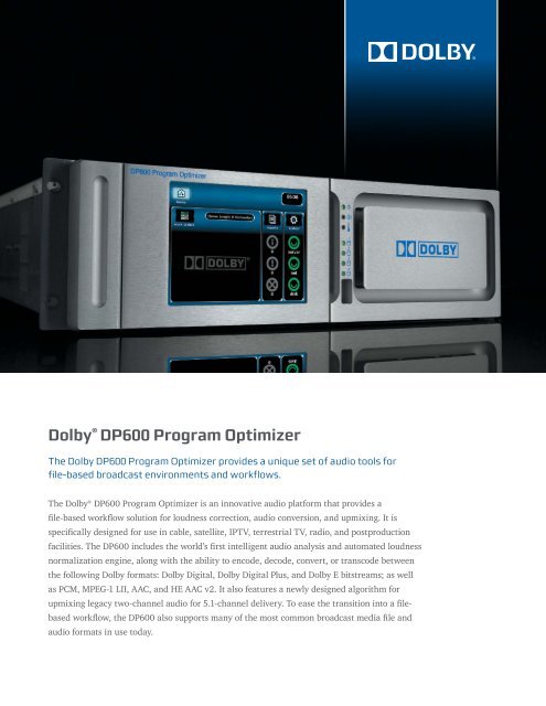 Dolby/Dolby_DP600_ProgramOptimizer MHz 5-12.pdf - Mega Hertz