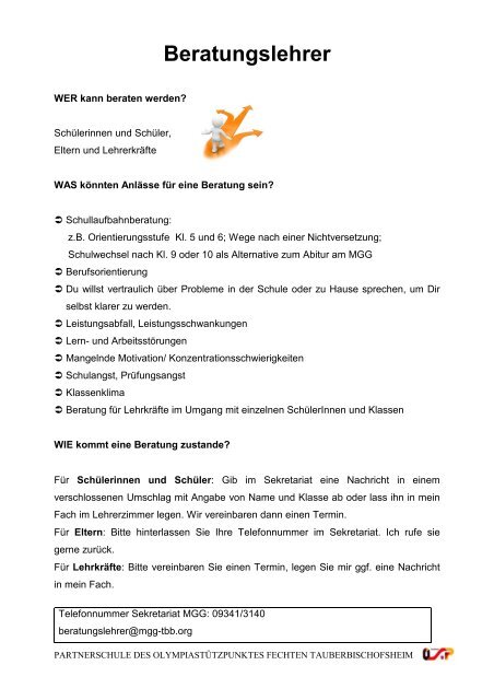 Sozialcurriculum - Matthias-Grünewald-Gymnasium
