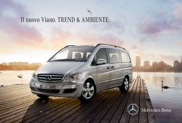 Il nuovo Viano. TREND & AMBIENTE.