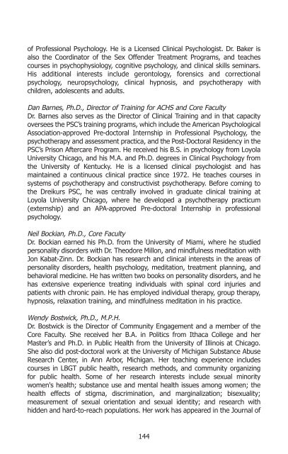 Adler School of Professional Psychology Catalog 2008 Ã¢Â€Â“ 2009