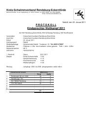 Kreis-Schwimmverband Rendsburg-Eckernförde