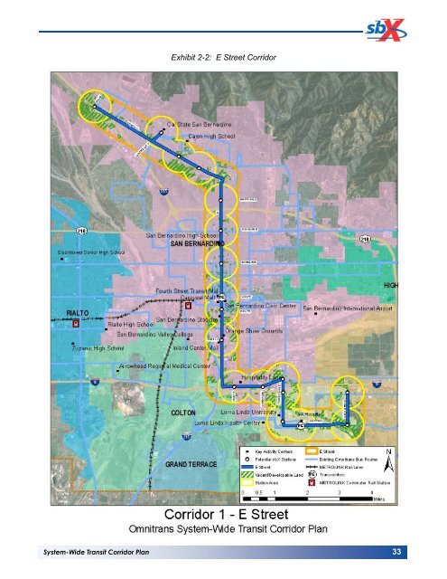 New! System-Wide Transit Corridor Plan for the San ... - Omnitrans