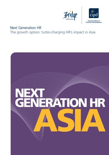 NEXT GENERATION HR - CIPD