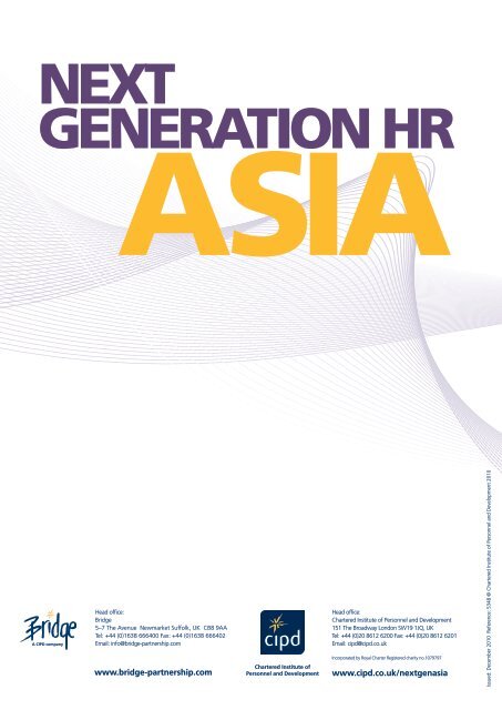 NEXT GENERATION HR - CIPD