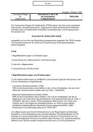 TRGS 900 Luftgrenzwerte - Flurfoerderzeuge.de