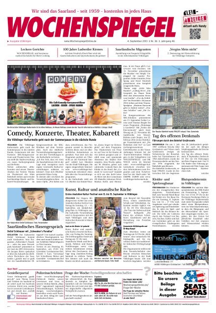 Klein Anzeigen Wochenspiegel