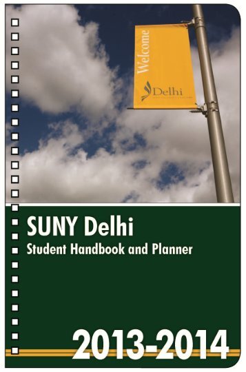 Student Handbook - SUNY Delhi