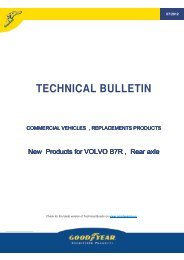 Technical bulletin, new Volvo B7R, 07/2012 - Online catalogue