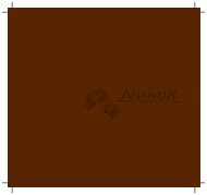 Download Brochure - Ananda