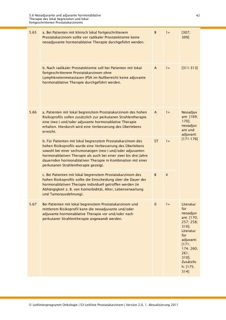 S3-Leitlinie Prostatakarzinom - AWMF