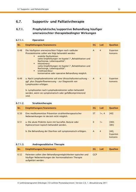 S3-Leitlinie Prostatakarzinom - AWMF