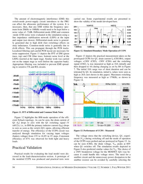 Design and Analysis of Ultrasonic NDT Instrumentation ... - IJME